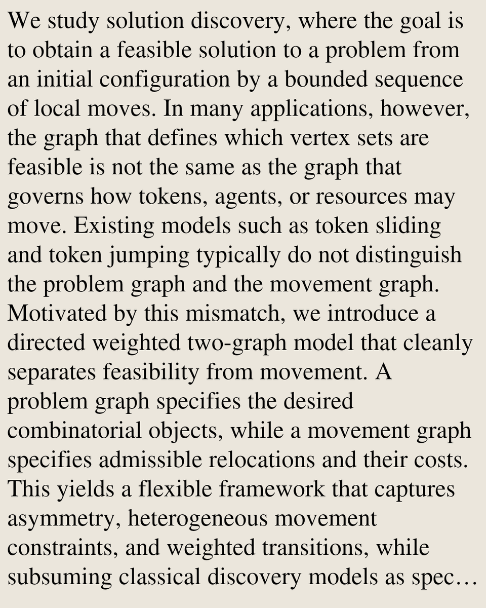 Discrete Mathematics Papers tweet media