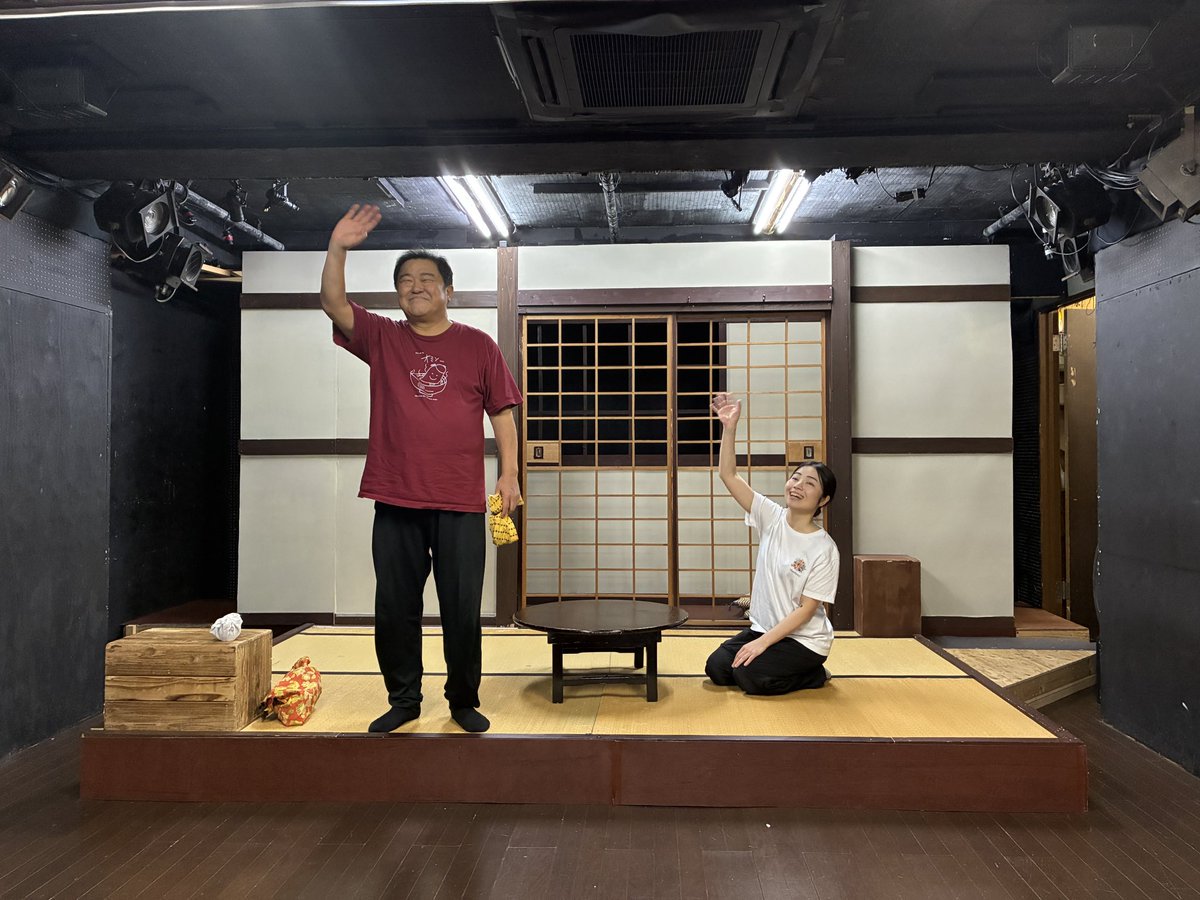 ◆だるま座「父と暮せば」　
6/27（土）～30（火）　だるま座アトリエ
この作品とも付き合って11年目
この作品を上演する意味を再演する度に考えさせられます
精一杯の「生」をこの令和の時代に感じて頂けたら幸いです！

公演HP：daruma-za.net/nextstage3.html
チケット：quartet-online.net/ticket/chichi2…