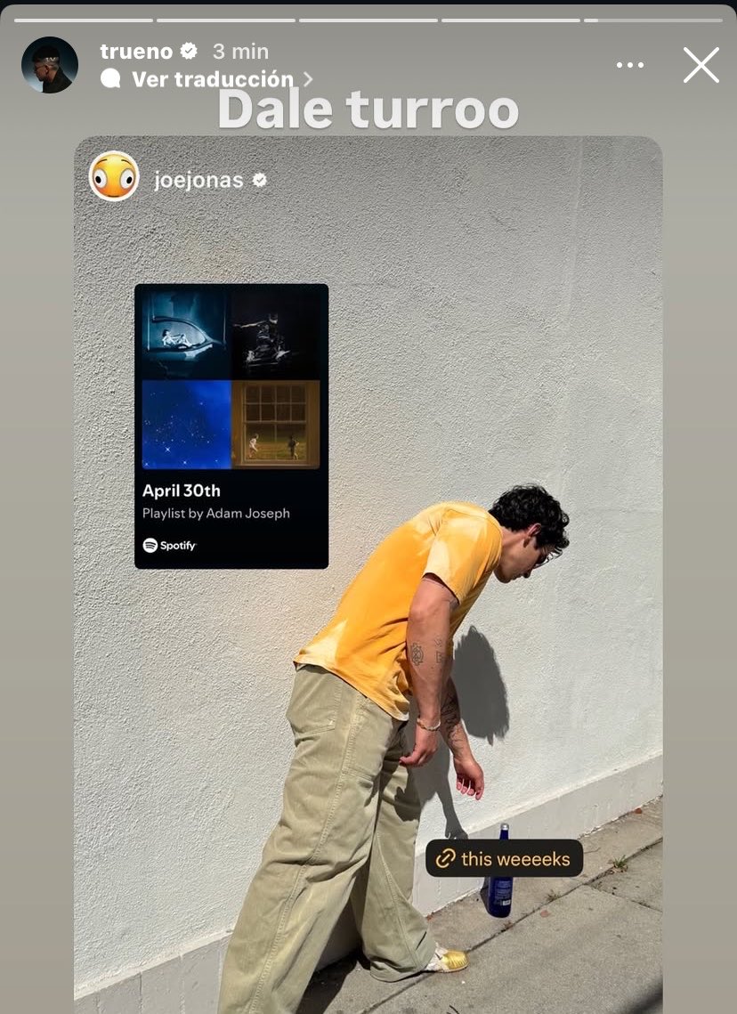 nunca me imaginé ver a trueno diciéndole TURRO al mismísimo joe jonas por favor que es este crossover