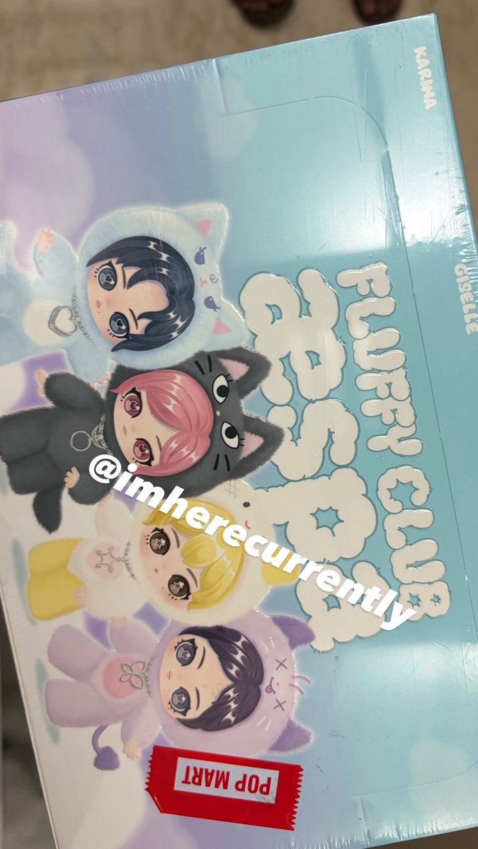 Imherecurrently's tweet photo. WTS aespa x popmart 

Sealed: 350k/box
Pilih member: 390k/box
DM / komen untuk member yang ready

❌Excl ongkir, admin, packing
📍Jakarta Barat
Bisa oren (tapi belum include admin)

#aespa #popmart #wts #wtb #aespaxpopmart https://t.co/cmtyAmPOWS