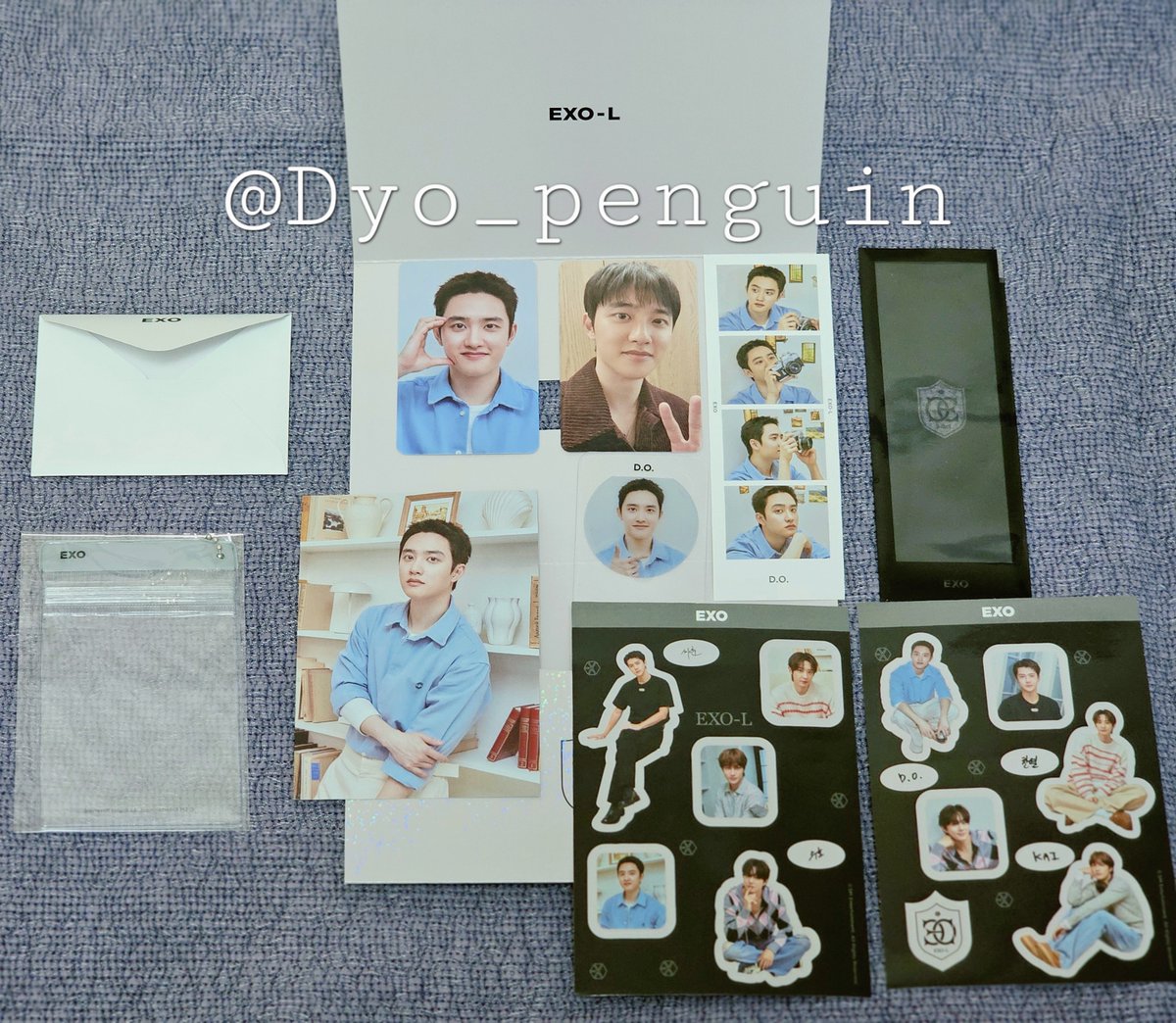 Dyo_penguin's tweet photo. 엑소엘 멤버쉽 키트 ^♡^ https://t.co/5ZDUqZVJ32