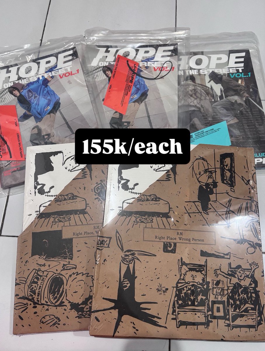 switchessry's tweet photo. want to sell album hots rpwp sealed ready ina bts

ex adm + pack
ready ina
bisa oren + splitpay

wts album bts sealed hope on the street bts namjoon jhope ready ina album murah https://t.co/LNexYOKoCj