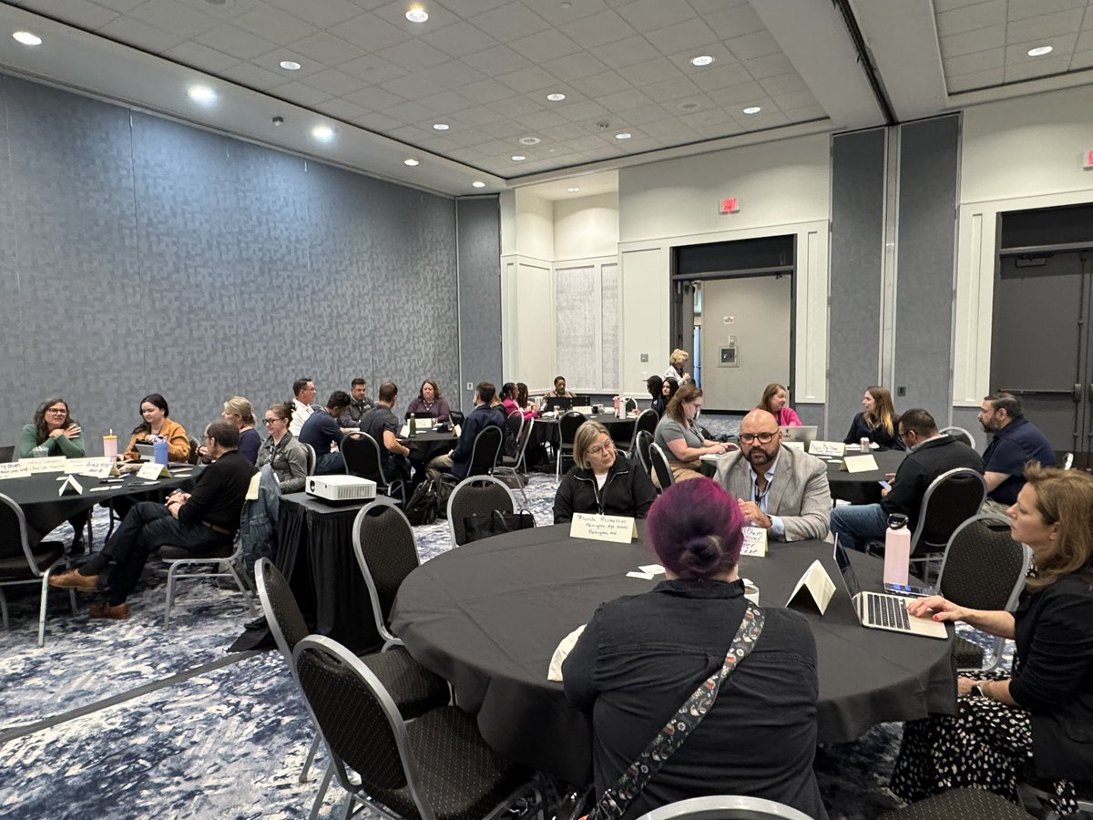 JefferyArnott's tweet photo. What an inspiring start to the ACTE Work Based Learning conference in Providence, Rhode Island! 67 forward-thinking CTE leaders from Alaska to Georgia came together to explore innovative WBL options for high schools, tech colleges, community colleges, and workforce providers in our pre-conference. We also had a packed house in our breakout session on community partnerships! Thanks Jennifer Thomas for your invaluable assistance. Lot 12 is expanding into the CTE world!  #ACTE #Lot12 #CTE! Now off to the Corrections Correctional Education Association Summit in Baltimore! @Lot12Education