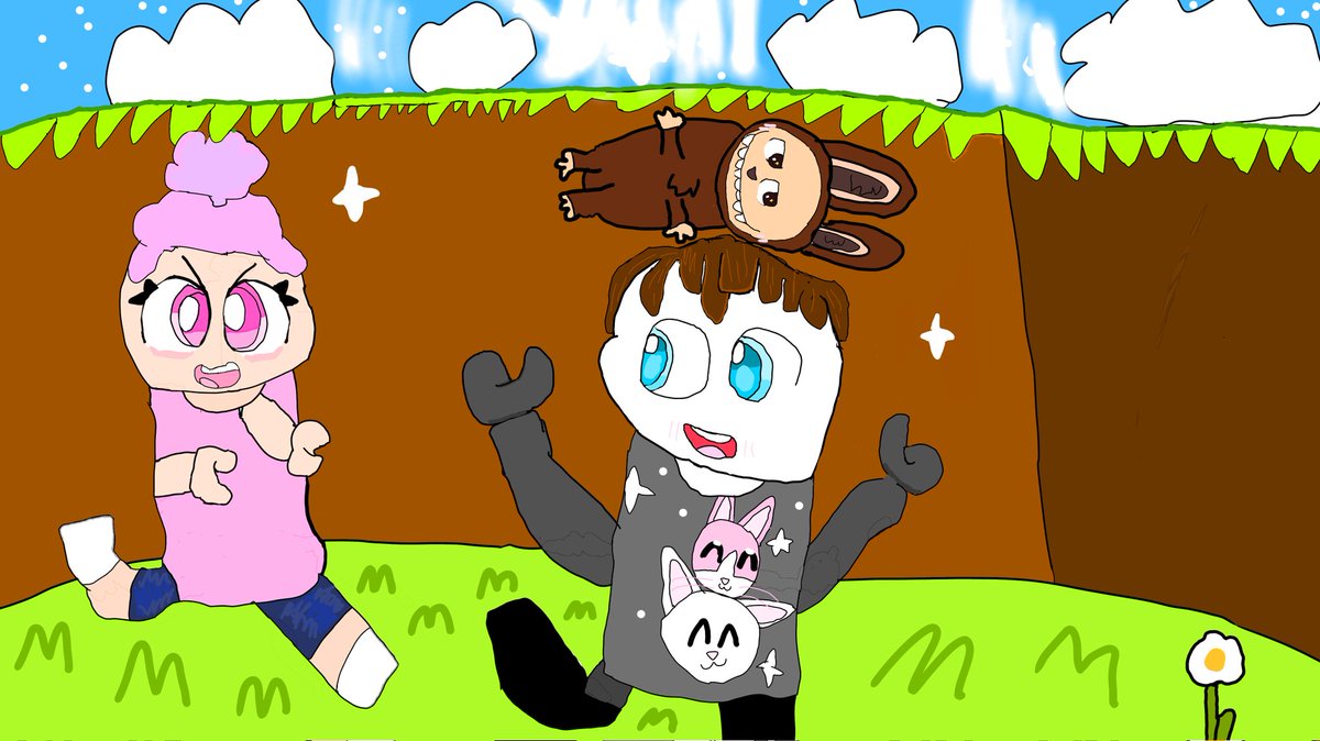 CupcakeFri81178's tweet photo. finely I made a Roblox Thumbnail for my YouTube channel!🥳:3 https://t.co/pOFqxj29vQ
