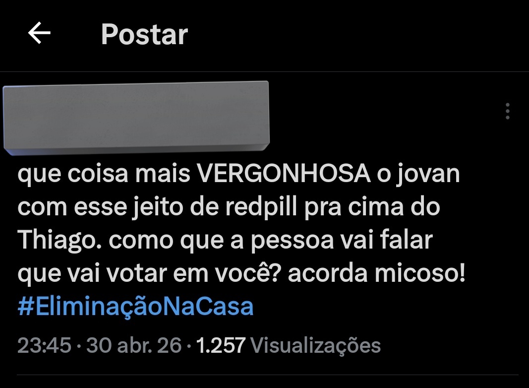 boleiro comenta tweet media