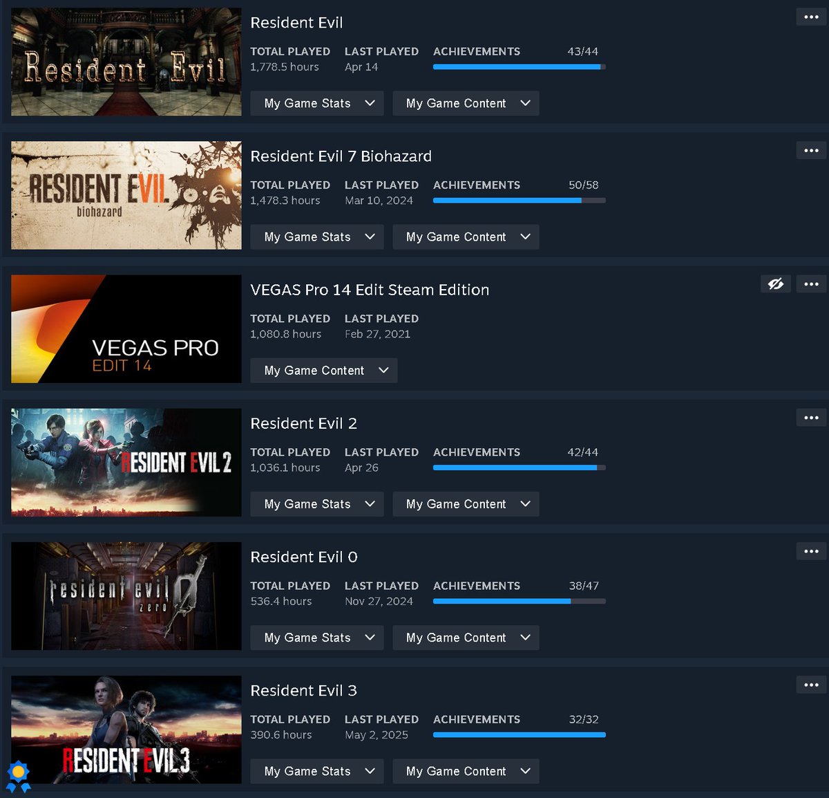 My speedrun.com profile with all of my times: speedrun.com/users/Carcinog…

A playlist of No Save No Damage runs that I did, most of which were RE games.
youtube.com/playlist?list=…

If you're literally going to play the receipts game with me, then have a bigger dick, please.