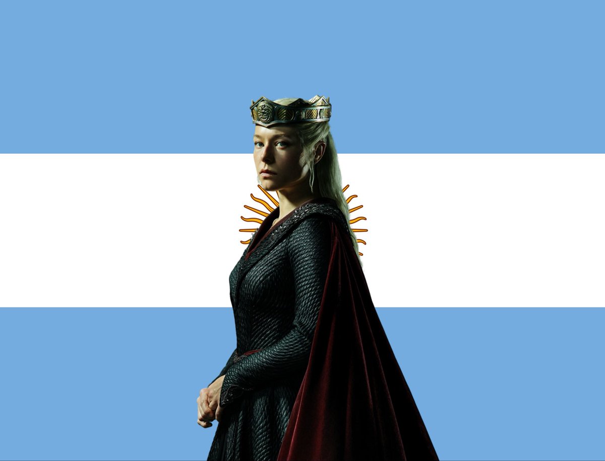 we argentines only support the true rightful queen not usurpers ‼️‼️