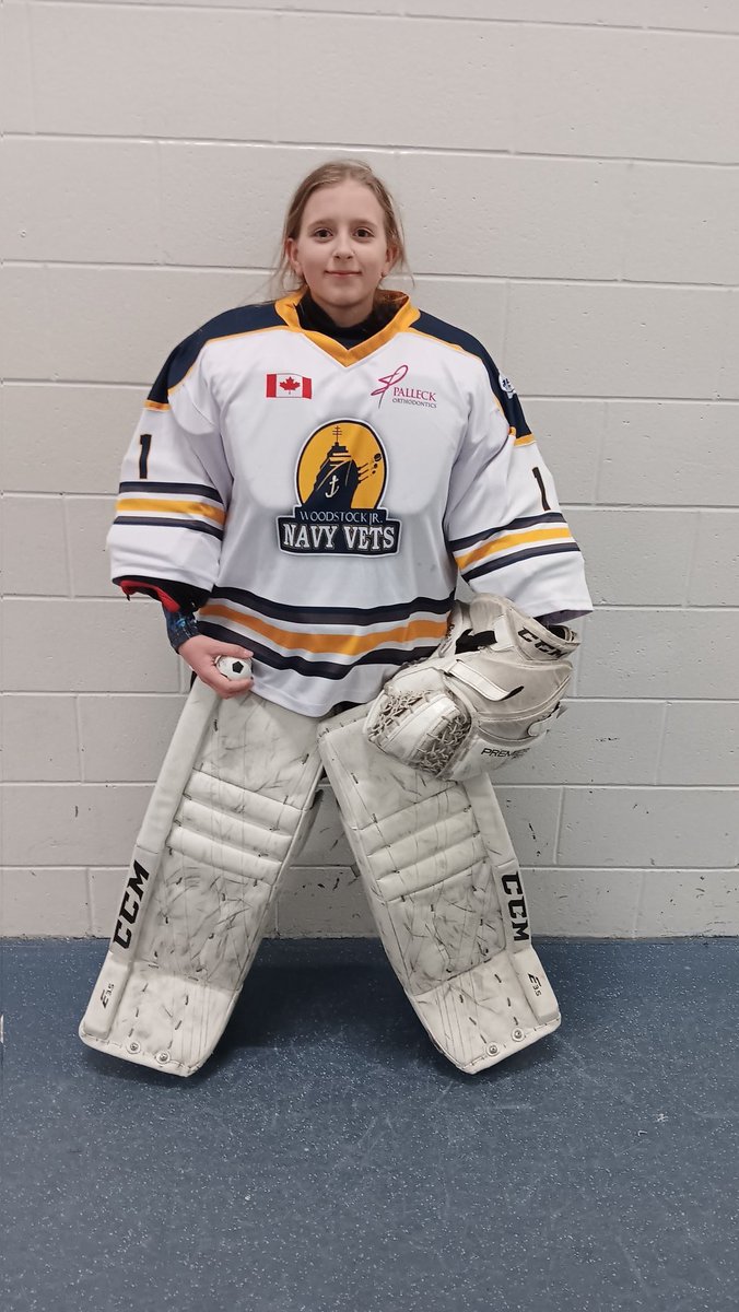 NoelASterne's tweet photo. Possibly the last time Nikki will wear a Navy Vets; as of next season, she is going to be on the Tier 1 (A/BB) Woodstock Wildcats. Super proud of her, especially because we had not planned to try out at Tier 1, but we're encouraged to do so https://t.co/Nq2pKH056t