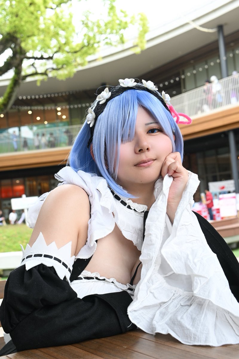 uf37905's tweet photo. ⚠︎︎⚠︎︎Cosplay

        リゼロ・レム

📸：@MrCharnel さん

#Cosplay #リゼロ #レムコスプレ
#倉コス9 https://t.co/ImlS9a3l4M