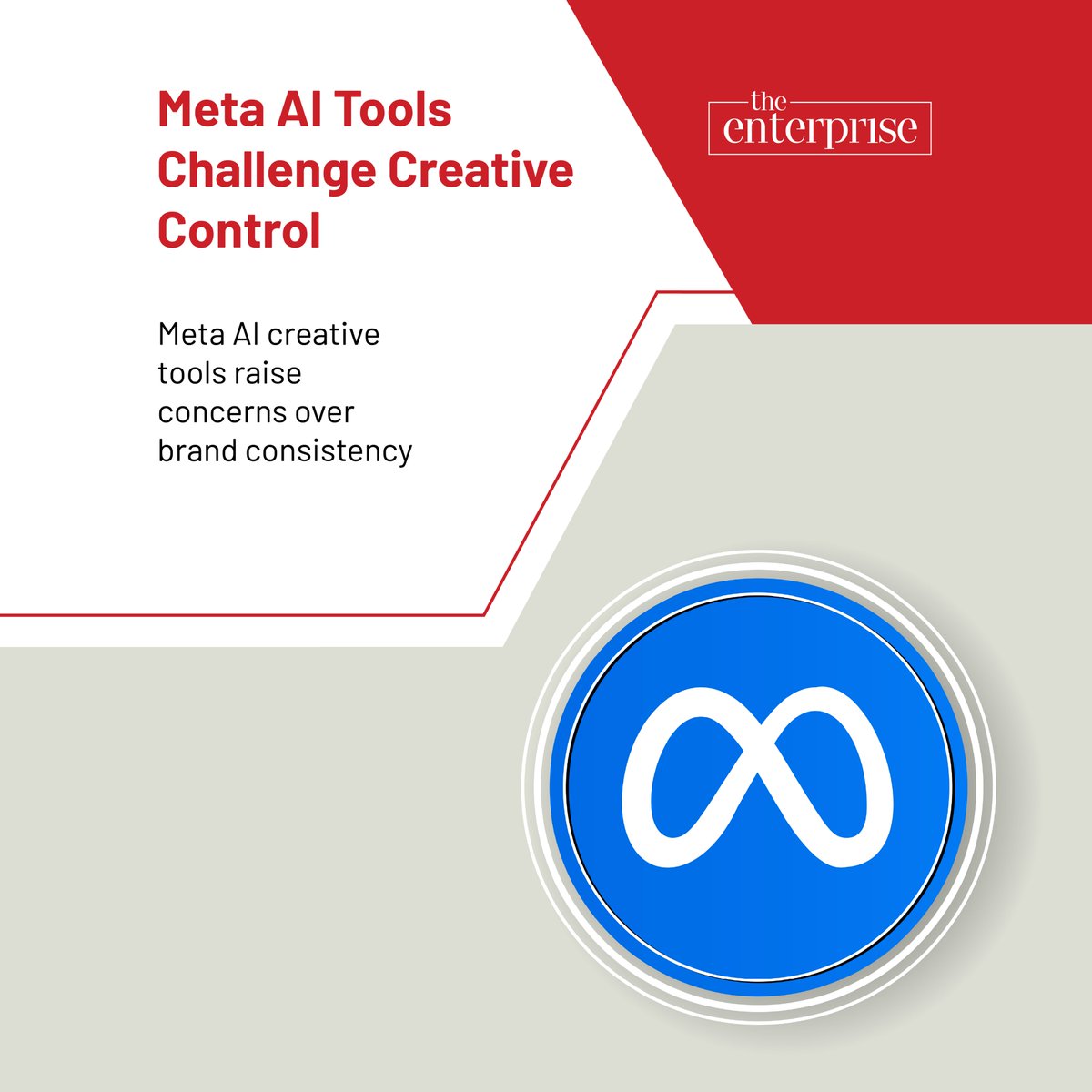 AtTheEnterprise's tweet image. AI is taking over ad creative, but not without friction. Marketers are questioning who really controls brand output now.

🌐:theenterprise.news

#MetaAI
#AdTech
#GenerativeAI
#MarketingStrategy
#BrandSafety
#DigitalMarketing
#MarTech