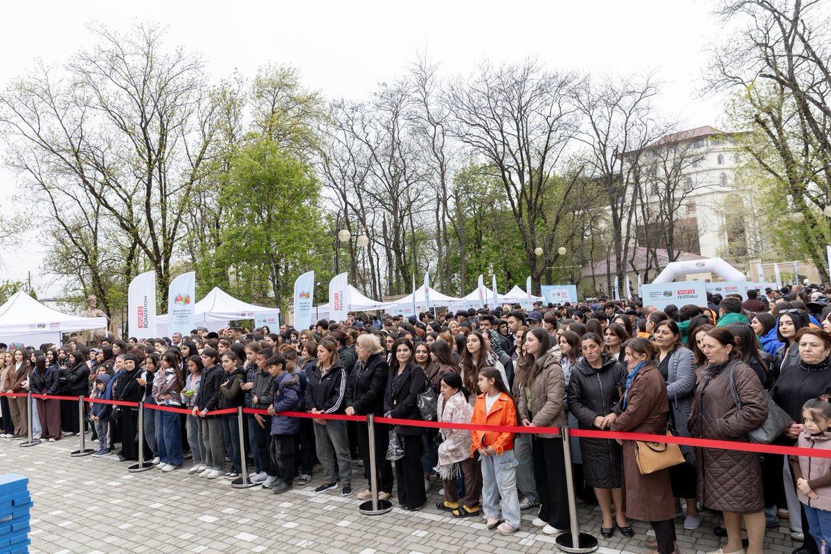 WUF13Azerbaijan's tweet photo. The public programme of the WUF13 Festival was held in Guba.

With nearly 6,000 participants, the event featured interactive competitions, surveys and informative games dedicated to urban development.

#WUF13 #WUF13Azerbaijan #Baku2026 #WorldUrbanForum https://t.co/DXn6zDLXsc
