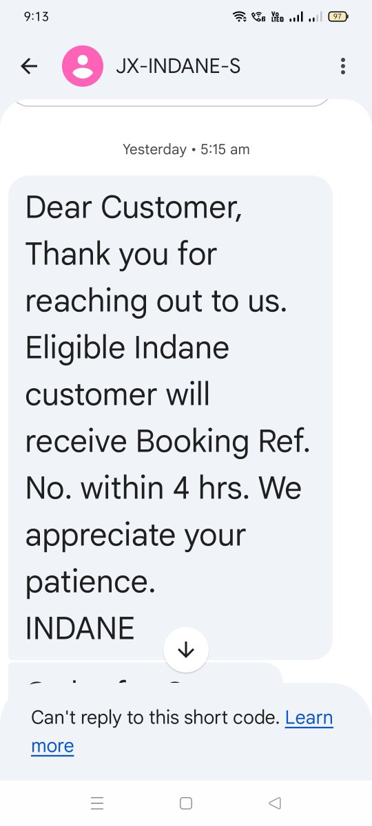 officialGeeta19's tweet image. month — no cylinder, no DAC received.
Trying for 2 days; calls not connecting.
Screenshots shared.
Cylinders being sold in black — public suffering.
@IndianOilcl @PetroleumMin
@HardeepSPuri @INamoAgain
#GasCrisis #Indane
@IndianOilcl