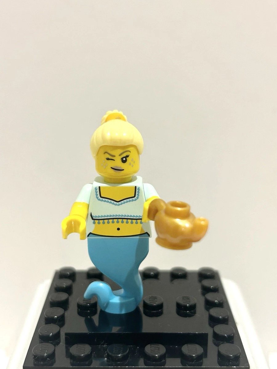 infinitybricks8's tweet image. Be careful what you wish for! The Genie Girl is out of the lamp and ready to grant three wishes (or maybe just build something awesome) ✨

#LEGO #LEGOminifigures #LEGOcollection #LEGOcommunity #LEGOaddictAFOL #LEGOreseller #LEGOforsale #LEGOGenie #Series12 #LEGOMagic