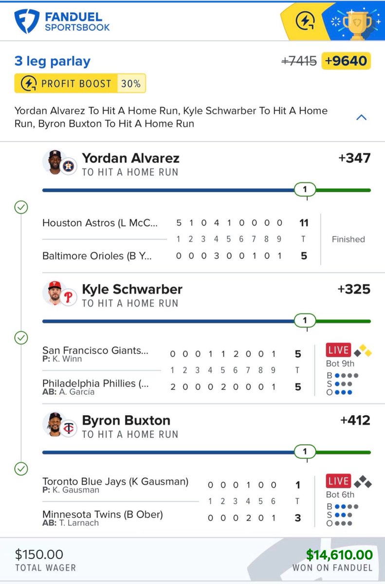 Rodrigmap's tweet image. Buxton ✅ 🔥✅ 

t.me/+n9o1B09QXqQ1Z…

#Gambling𝕏 #Fanduelparlays #MLB