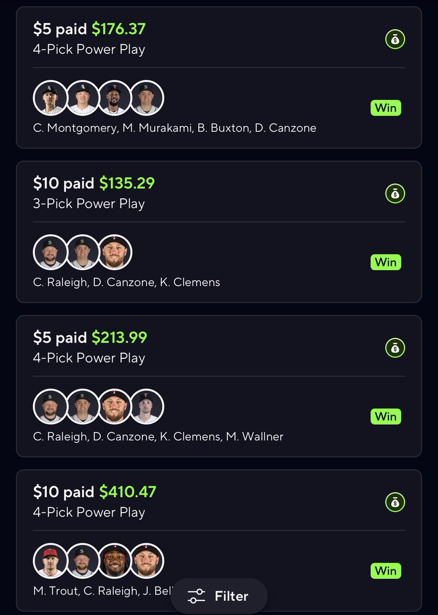 whatisyournams's tweet photo. @PrizePicks @PrizeSupport  mlb glitch $200 —> $2500 https://t.co/7dyLZRxjNS