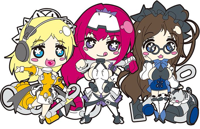 こっちのオリジナル掃除機三姉妹キャラとかも 自画自賛だけど すごい好き