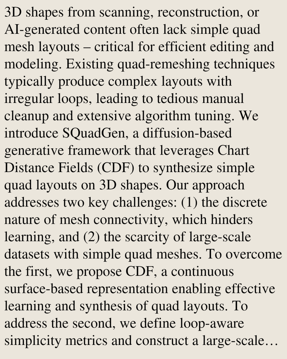 Computer Graphics Papers tweet media