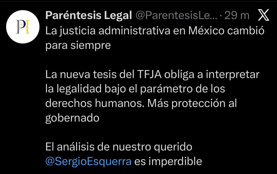 SergioEsquerra's tweet photo. Yo no sé ustedes, pero es la primera vez que veo a Paréntesis Legal decirle “querido” a un autor.

Mueran de envidia. https://t.co/ETLu8SlDjq