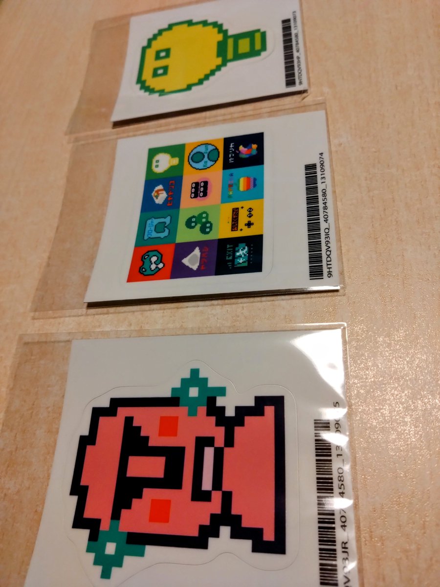 GetHere_HK's tweet image. 🐸🐸🐸到着🐸🐸🐸

初代電球メン【ドット絵】ビタミンカラーver.
🔽💡
suzuri.jp/Get_here_HIROK…

ニヤッとニヤイくん【ドット絵】♨momo色ver.
🔽🗿
suzuri.jp/Get_here_HIROK…

集合体～～～！！！【ドット絵】
🔽🏳️‍🌈
suzuri.jp/Get_here_HIROK…

#Suzuri #SUZURI推しアイテム #SUZURIで買ったもの見て