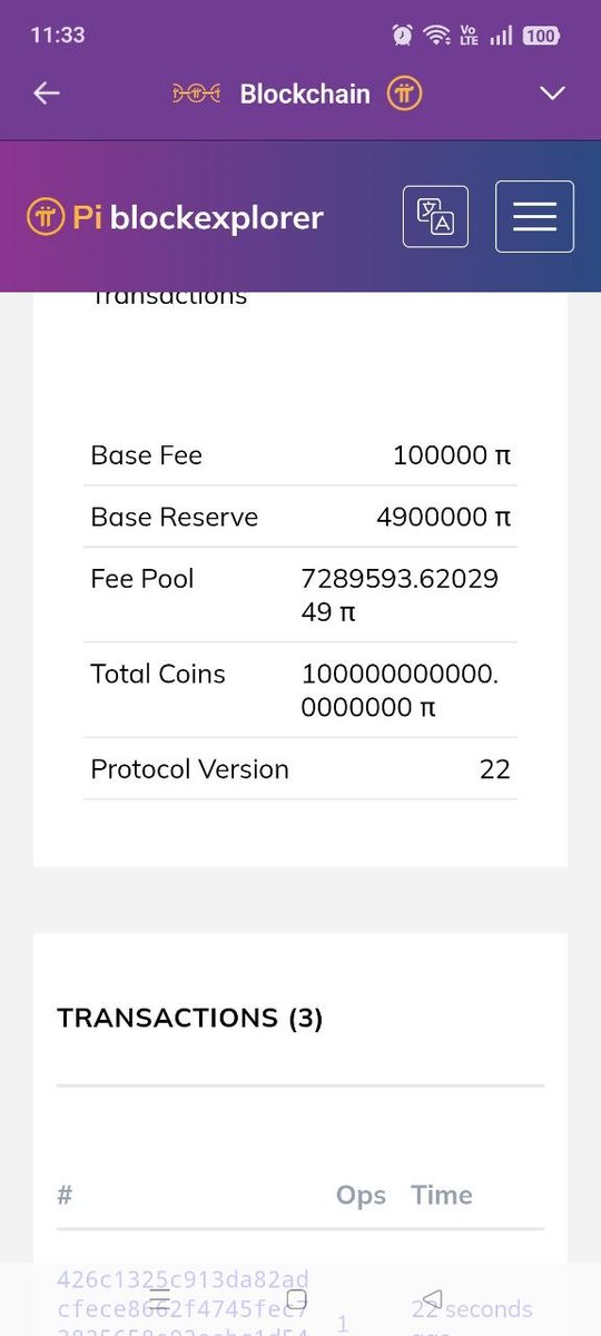 Tokenized99's tweet photo. Protocol version 22 is now live! 🔥
This is bullish. 🐂 Pi Core Team are cooking.

Retweet this ❤️ 
#PiNetwork https://t.co/SOH6g9QEkY