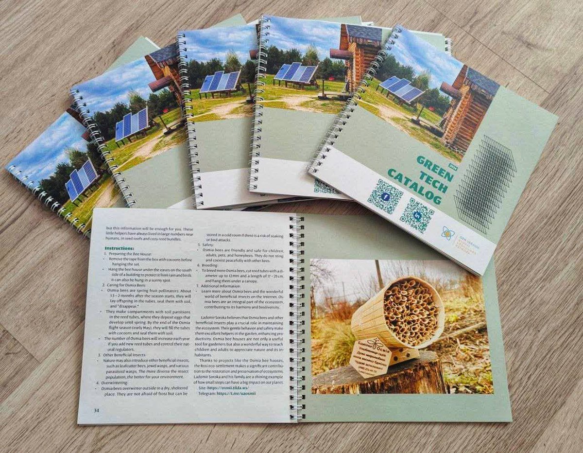 gen_ukraine's tweet photo. We’ve just published our Green Tech Catalog — a collection of practical solutions developed within GEN Ukraine ecovillages.

This catalog was created with the support of CISU as part of the Space of Unity project.

These are not high-tech concepts. They are low-tech, field-tested solutions that continue to work when electricity, infrastructure, or centralized systems fail. Solar setups, simple water systems, mobility solutions, and autonomous tools — all tested in real conditions.

In times of instability, such solutions are not optional — they become the foundation of resilience.

📥 Download the catalog: https://t.co/7WFlmtlhbi

We’re open to collaboration and partnerships — these approaches can be relevant far beyond our local context.
#greentech #ecovillage #spaceofunity