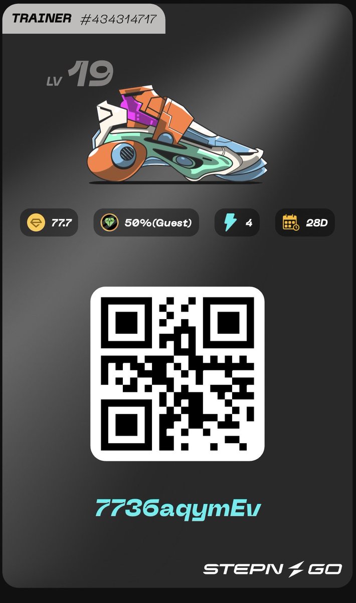 EXEBstepn's tweet photo. 👟 Walk-to-earn shoes — free to use.

Tafadhali tumia viatu vya kutembea upate bila malipo.

Sepatu walk-to-earn — gratis digunakan.

Sapatos para ganhar caminhando — uso gratuito.

चलकर कमाने के जूते — निःशुल्क https://t.co/BLV14ujLTC