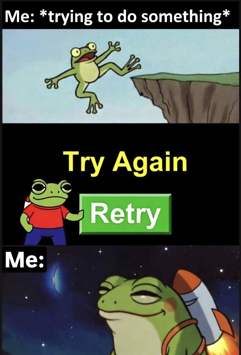 TryAgainFrog tweet media