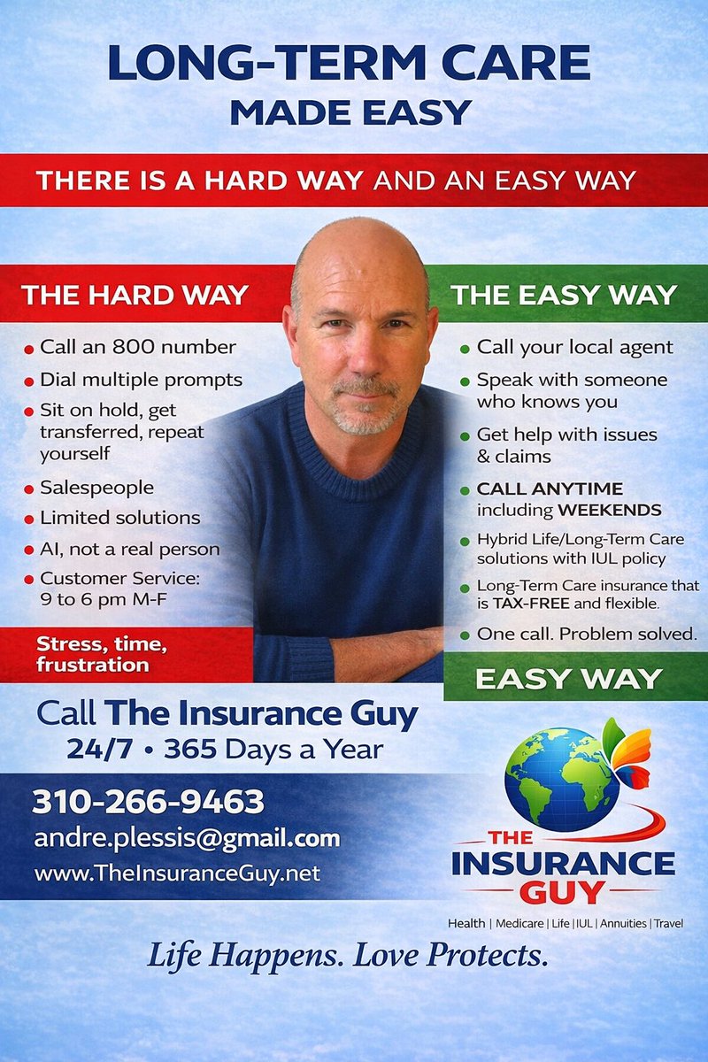 LifeCoachingTM's tweet image. #localagent #insuranceagent #insurancehelp #insurancetips #longtermcare #longtermcareinsurance #LTC