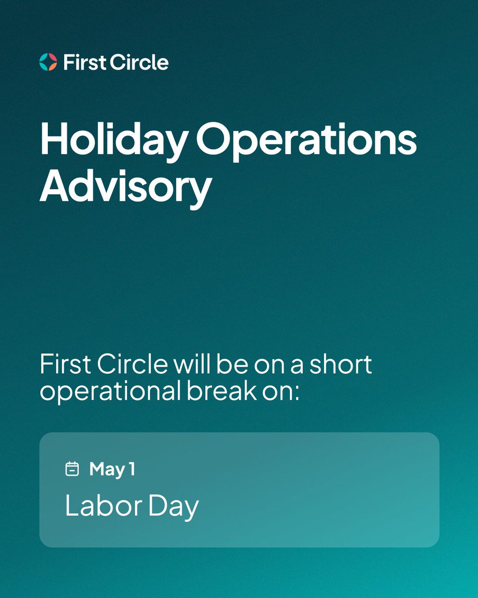 First Circle tweet media