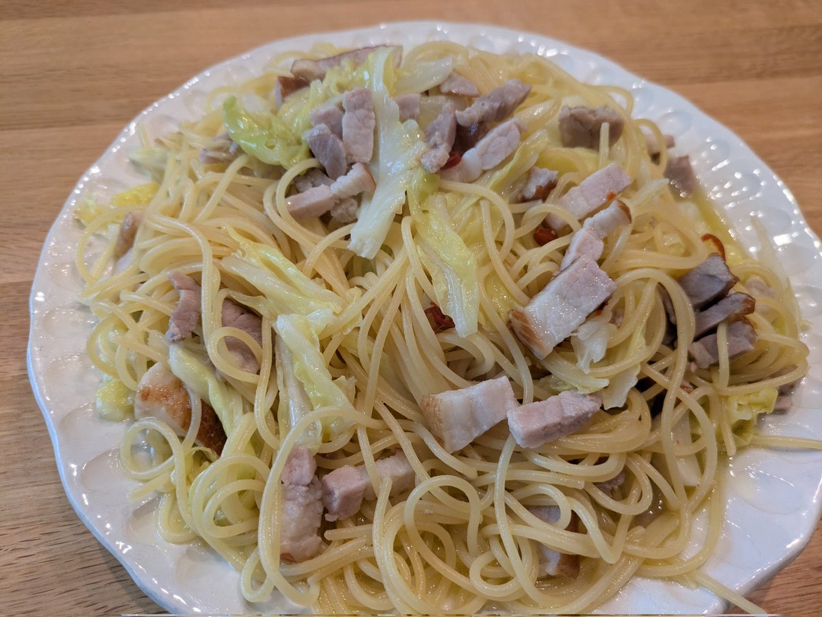 ペペロンチーノ。