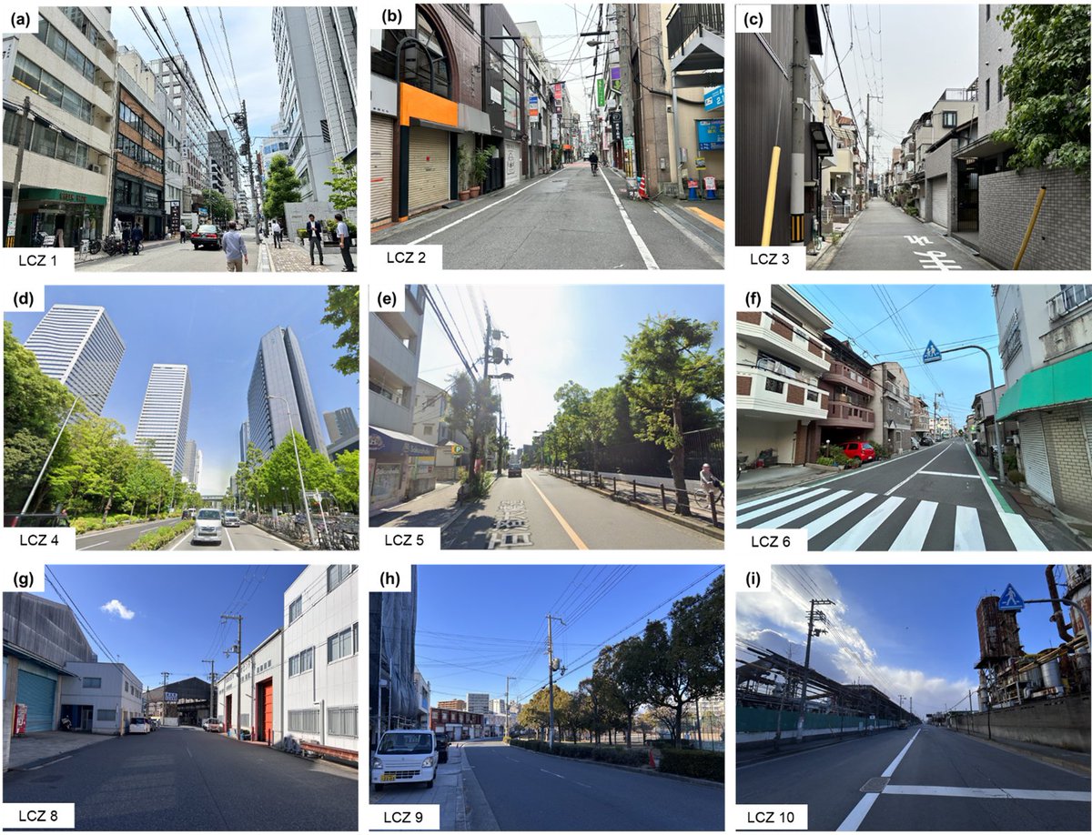 RisshoMet's tweet photo. 【Urban Climate誌に論文掲載】
中村先生と筑波大学 日下研究室との共同研究です！

国土交通省 #PLATEAU データを用いて、
大阪市・静岡市でLocal Climate Zone（LCZ）を作成。
現地観測やGlobal-LCZとの比較により精度を検証しています。
6/19(金)まで無料で読めます👇
https://t.co/GNggXX3xtG https://t.co/zJU7VCeGuw