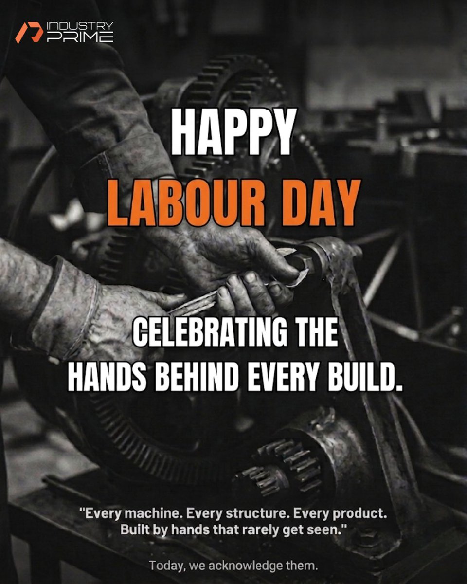 industryprimehq's tweet image. Behind every great industry, there's an even greater workforce...
Happy Labour's Day!

#industryprime #labourday #inventory #procurement #software