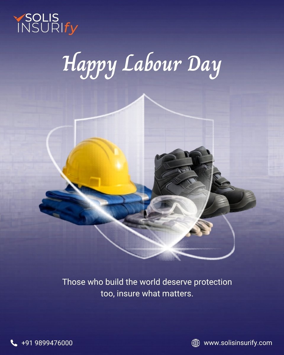 SolisInsurify's tweet photo. They build our tomorrow, brick by brick, day by day.

This Labour Day, let’s not just appreciate their hard work, but also ensure their protection and security.
Because those who protect our future deserve to be protected too.

#labourday #respectworkers #insurancematters https://t.co/Fhfq3hCiui