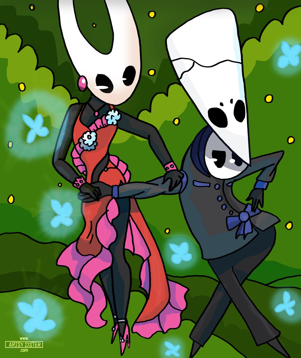 artsysister's tweet image. Today, I wanted to show you a Hollow Knight fanart of them performing tango. To see more:
artsysister.com/blogs/news/tag…
#hollowknight #dance #fanart