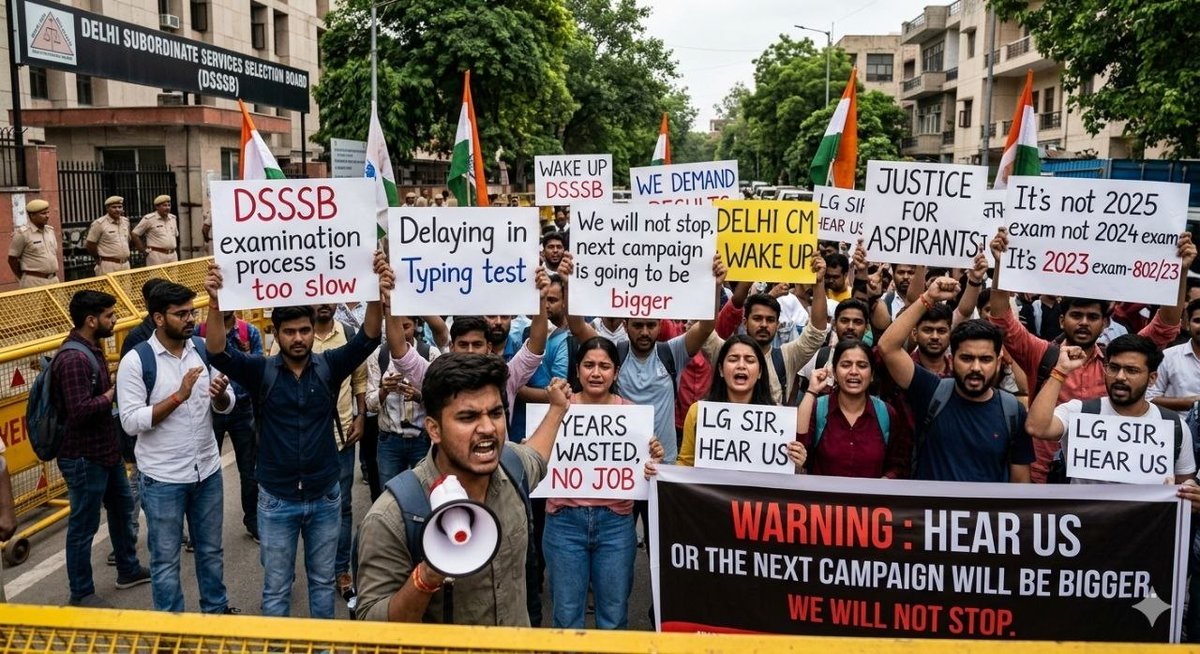 kuldeep_ydv5746's tweet photo. DEMAND = TYPING DATES OF 802/23 POST CODE (DASS grade 4 , ldc )

"Silence isn't a schedule. We demand the typing exam calendar!"

#ReleaseDass4Typingdate
#ReleaseTypingDate

@SandhuTaranjitS @dsssbofficial
@LtGovDelhi
@DelhiGovDigital https://t.co/2idKnNqru3
