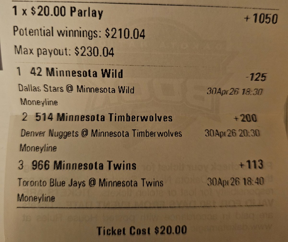 MIKENASTY_8's tweet photo. In Minnesota we trust https://t.co/w70ijyAlvM