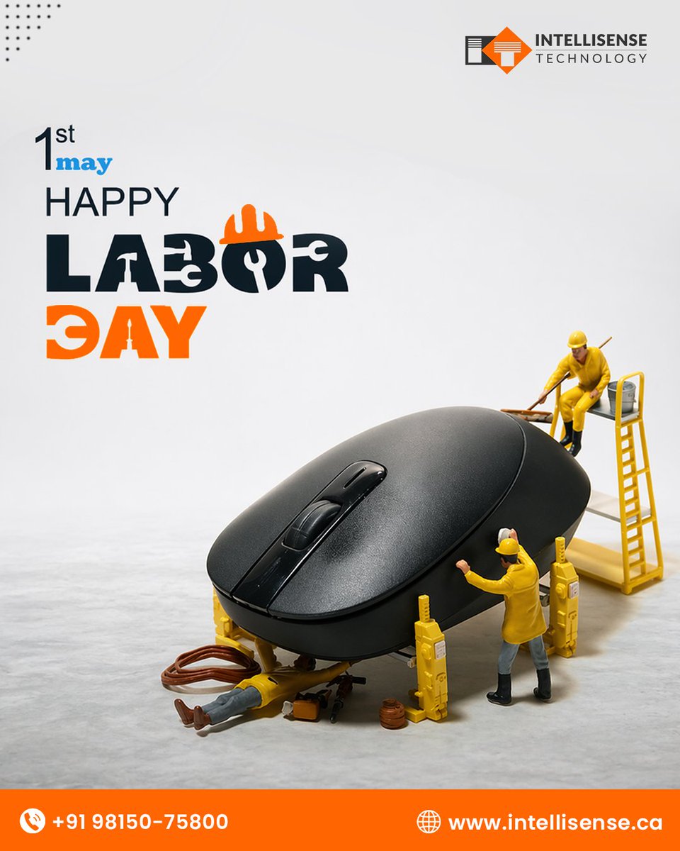 Intelisensetech's tweet photo. 👷‍♂️ Honouring Every Worker

Labour Day is a tribute to the hands and minds that build our world every single day. From factories to offices, every effort counts in shaping progress and growth.

📩 Let’s take a moment to appreciate every worker who makes success possible. https://t.co/CBt5dI7Px7
