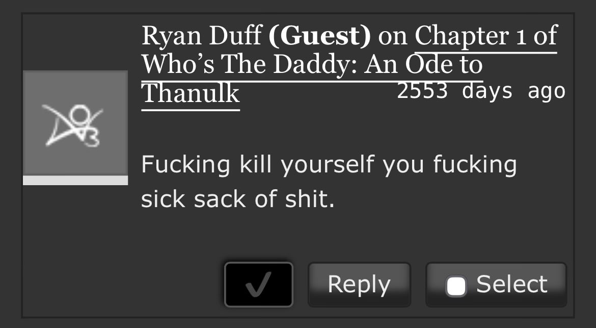 lesbeanbett's tweet photo. this is still the funniest comment i have ever received on a fic https://t.co/4Y0gXvDn2I