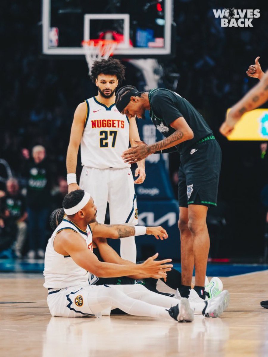 WOLVES BEAT THE NUGGETS 4-2

BYE BYE DENVER
