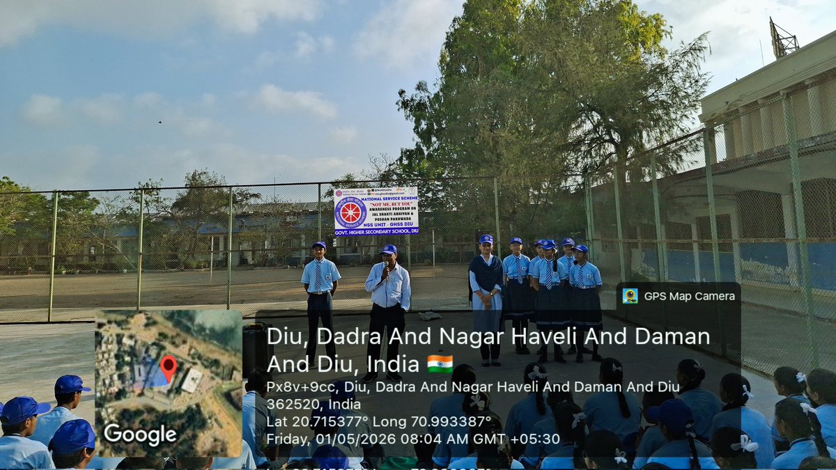 NSS Unit GHSS-Diu tweet media