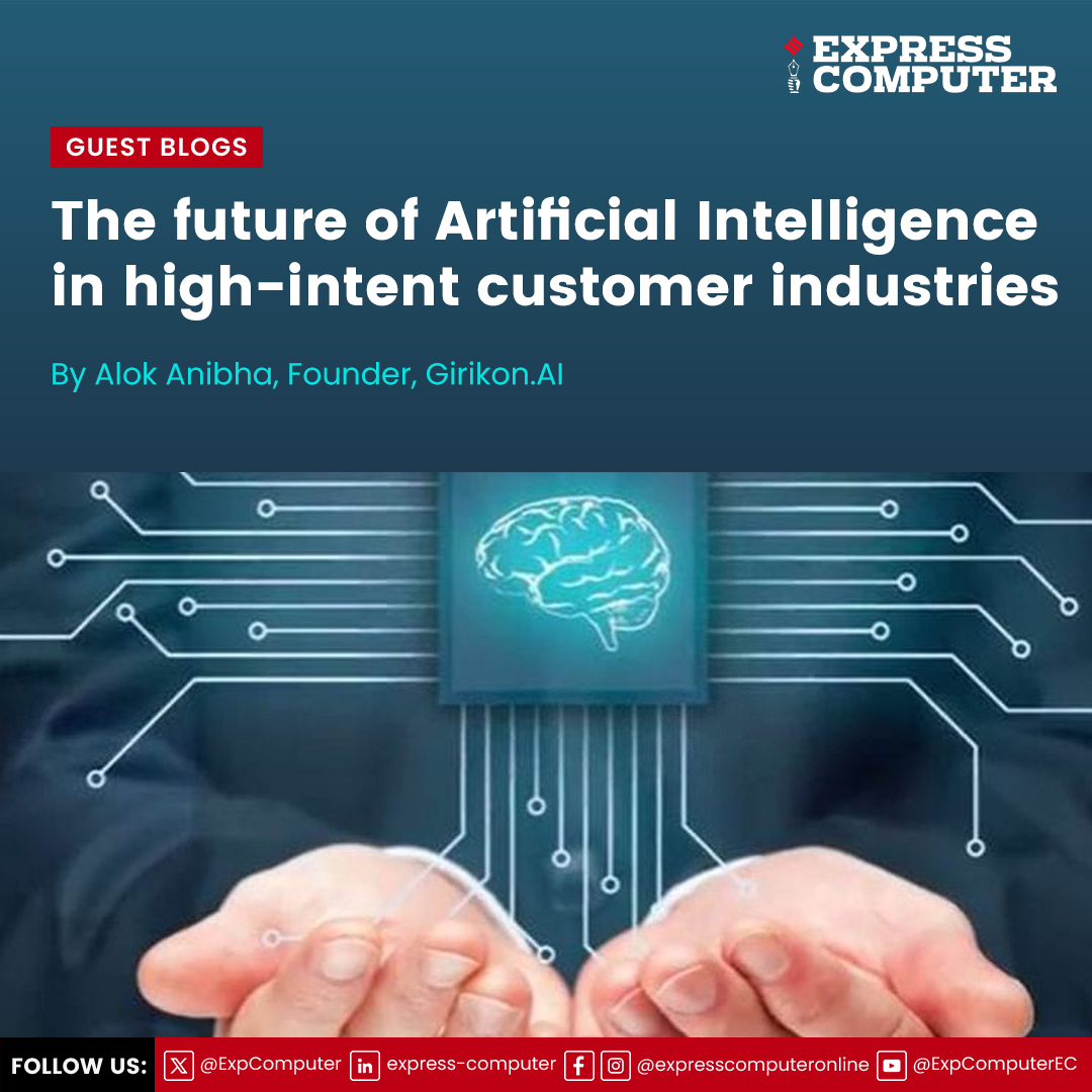 ExpComputer's tweet image. The future of #ArtificialIntelligence in high-intent customer industries - bit.ly/3OXWZCW | #technews #technology #futuretech #fintech