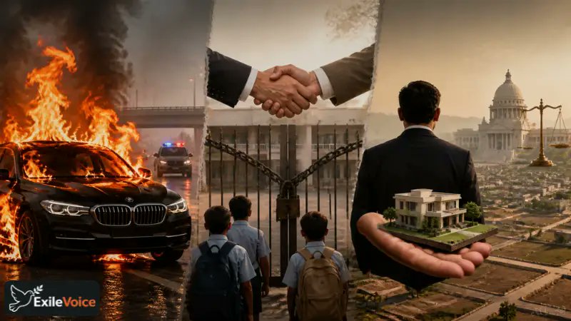 ExileVoice32462's tweet image. From luxury vehicle security lapses to the sweeping privatization of 2,700 public schools, Punjab’s governance is under the microscope. 🧐🏛️

Read the full analysis: exilevoice.com/governance-cha…

#PunjabGovernance #MaryamNawaz #EducationReform #PakistanNews #PublicSector