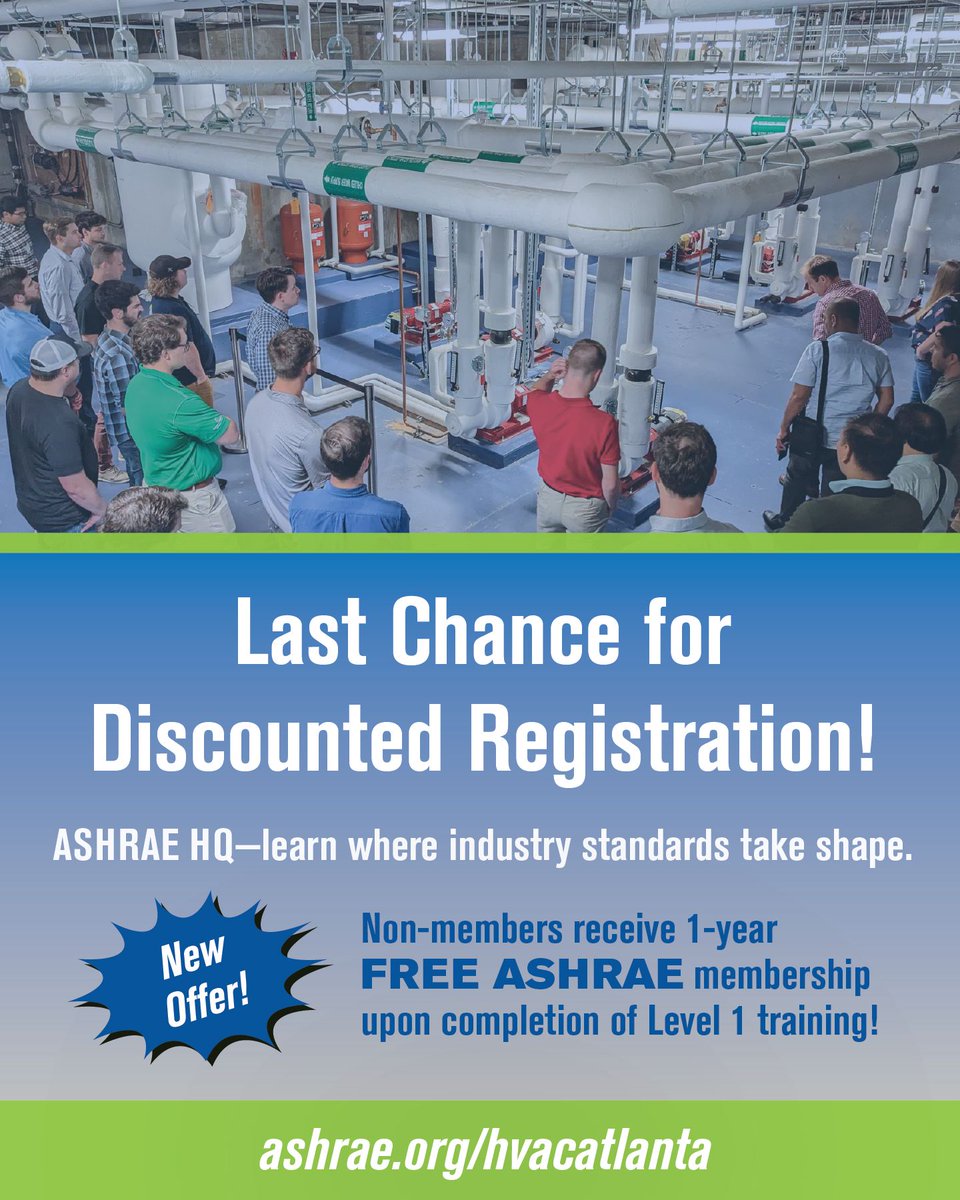 ASHRAE News tweet media