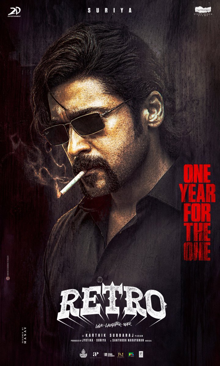 Itz_Manav_23's tweet image. ONE year for THE ONE🔥
#1YearOfRetro

A completely fun experience seeing Suriya na. Bestest film with good scores by our SaNa!! 😍✨

Poster works for #RETRO 👑

#Suriya #Karuppu @karthiksubbaraj @2D_ENTPVTLTD @Music_Santhosh @hegdepooja @Suriya_offl @stonebenchers