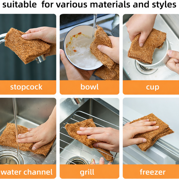DinyaOrganics's tweet image. Tough on grease, gentle on the planet. 🥥✨
The Dinya Natural Coconut Scrubber is 100% biodegradable and non-scratch—safe for everything from non-stick pans to grills. 🌿

Switch to a plastic-free clean today! 🧼

Shop Now 🛍️ Dinya.in 

#EcoFriendly #ZeroWaste