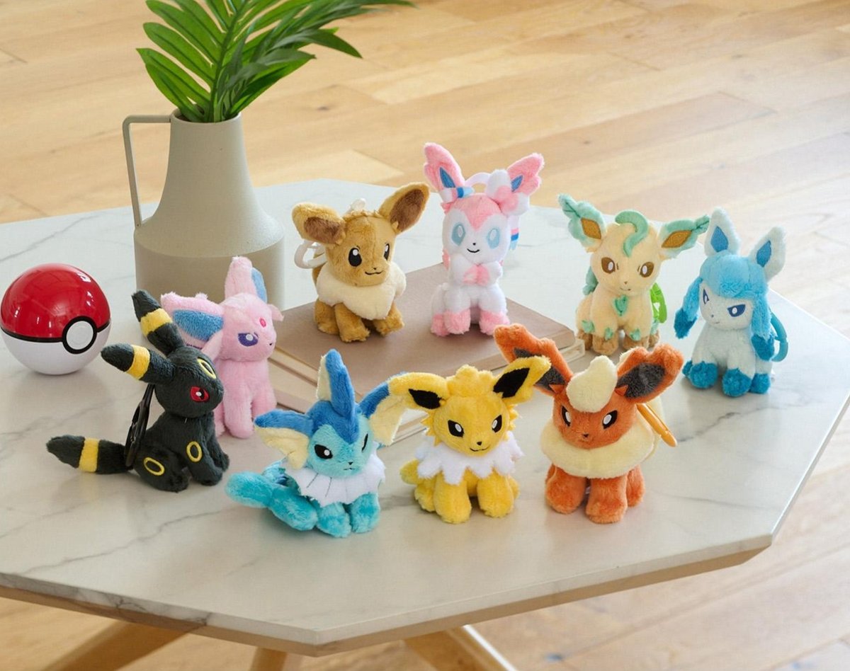 ポケモンセンターオリジナル カラビナ付きマスコット イーブイフレンズ