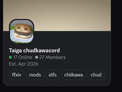 Taiga tweet media