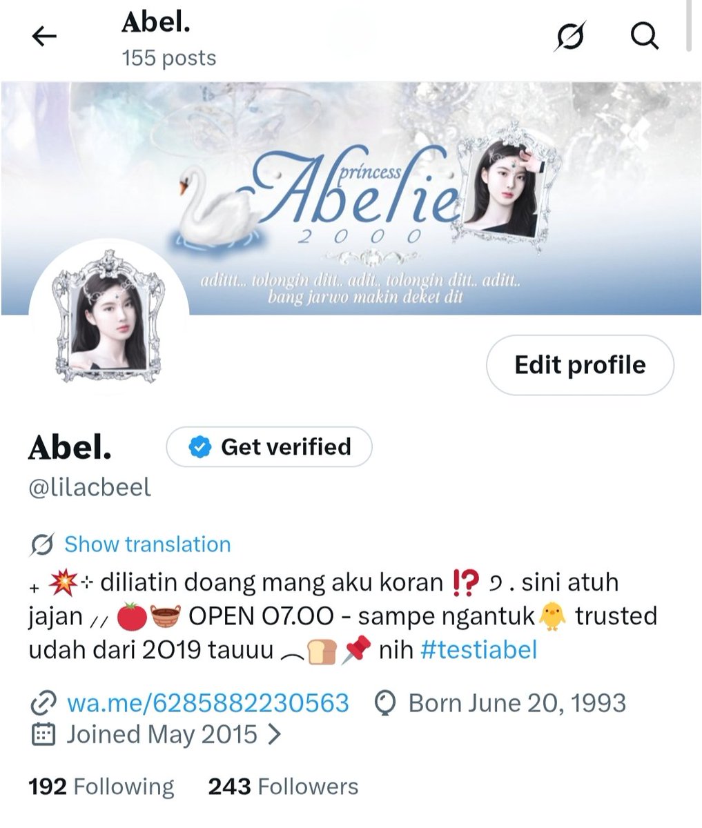 𝐀bel. tweet media