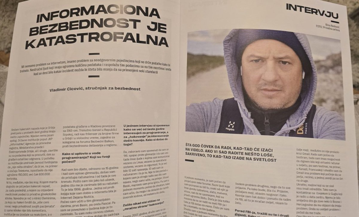 vladimircicovic's tweet photo. Kupite Nova Ekonomija. https://t.co/W6xrL1GlYJ