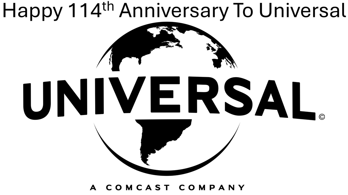 YoerixPerez05's tweet image. Happy 114th Anniversary To Universal.
#Universal #UniversalPictures #NBC #NBCComcast #NBCUniversal #Comcast #UniversalStudios #NBCStudios #NBCPeacock